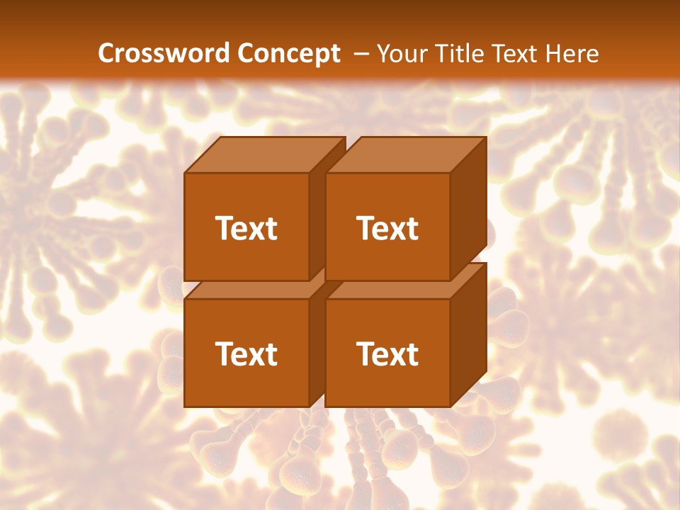 Biology Experiment Virus PowerPoint Template