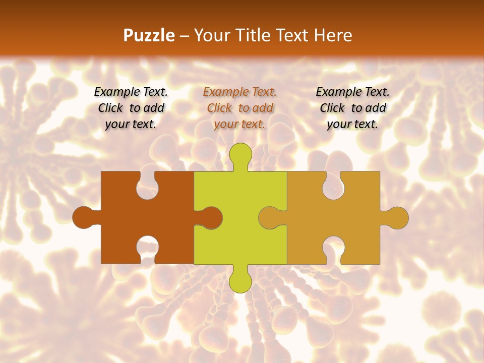 Biology Experiment Virus PowerPoint Template