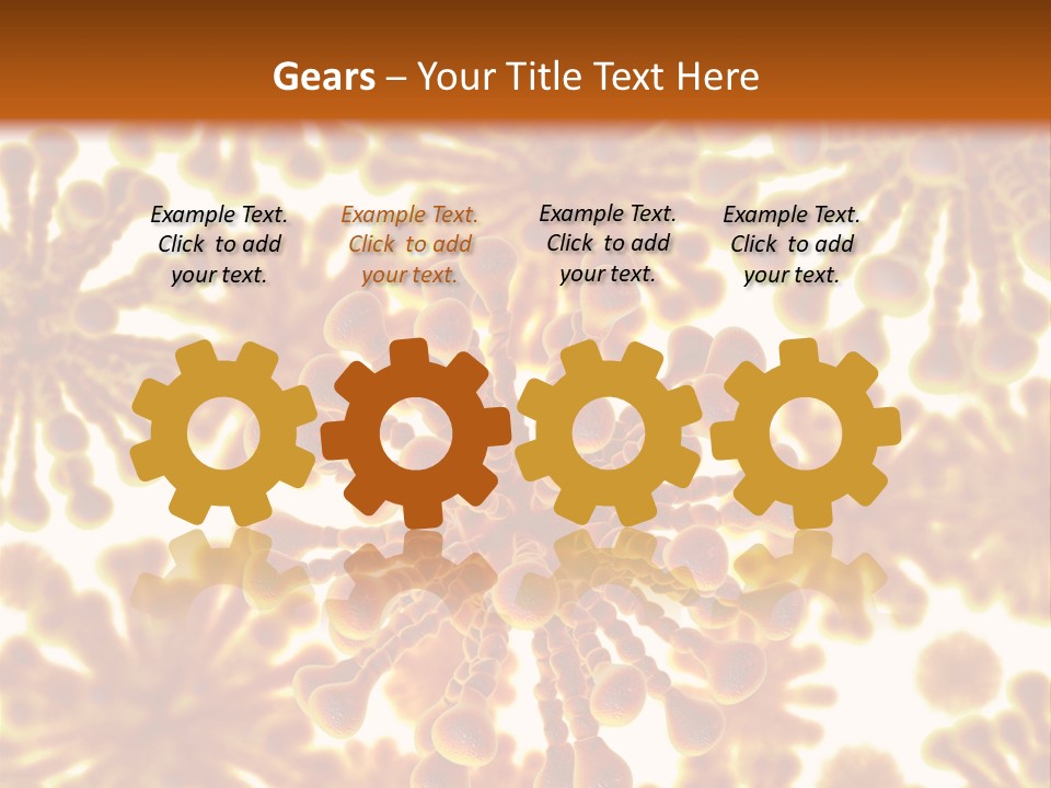 Biology Experiment Virus PowerPoint Template