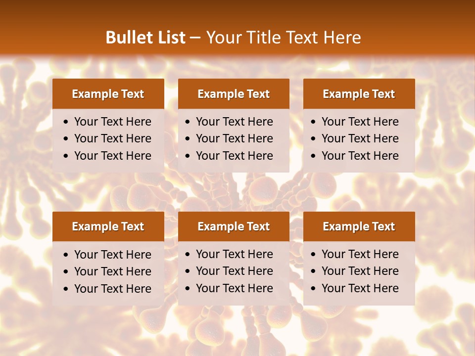 Biology Experiment Virus PowerPoint Template