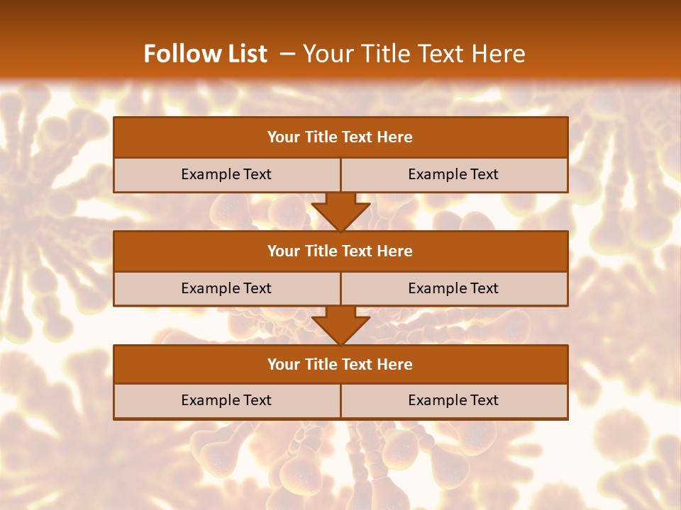 Biology Experiment Virus PowerPoint Template
