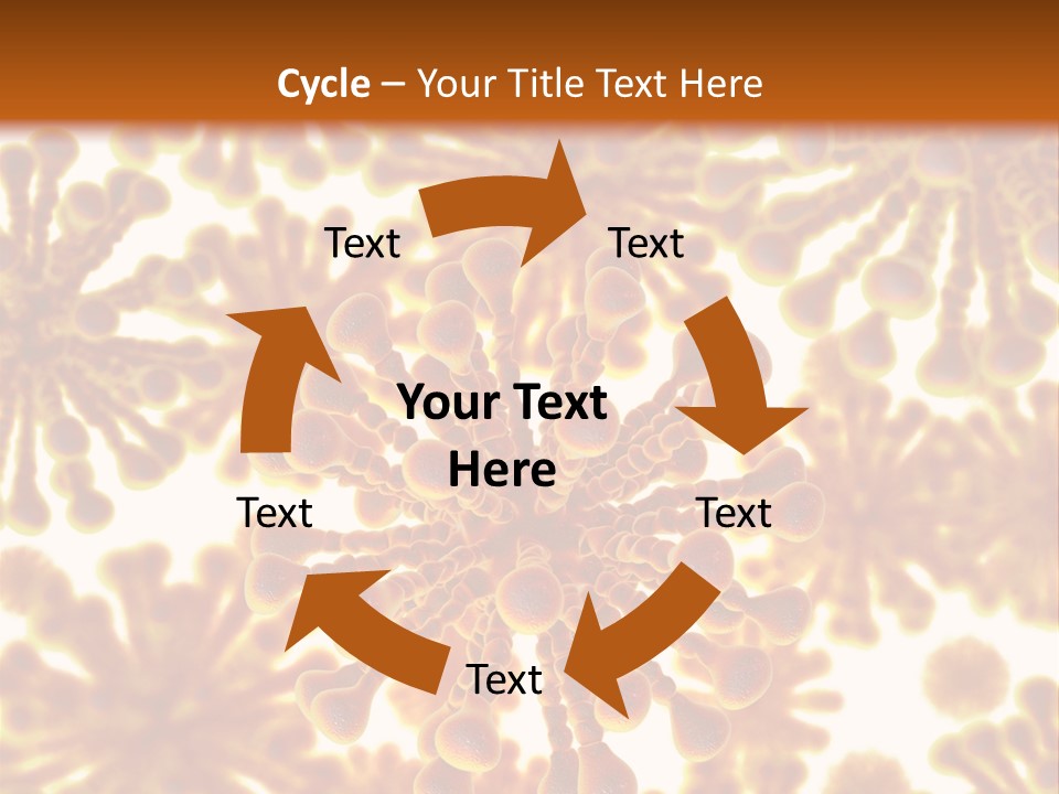 Biology Experiment Virus PowerPoint Template