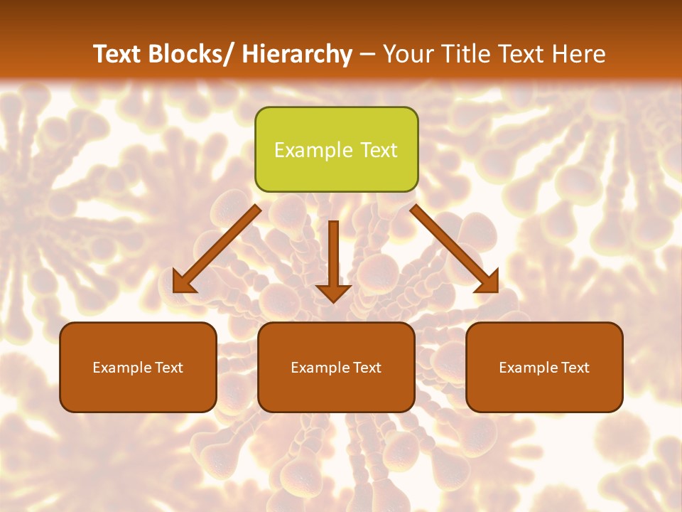 Biology Experiment Virus PowerPoint Template