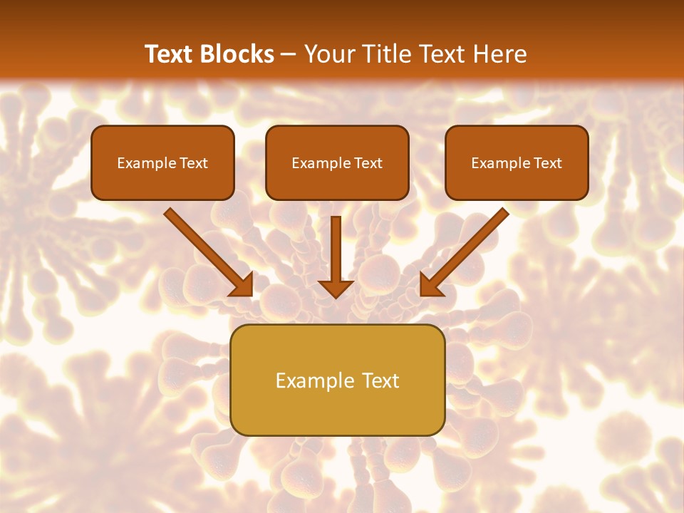 Biology Experiment Virus PowerPoint Template