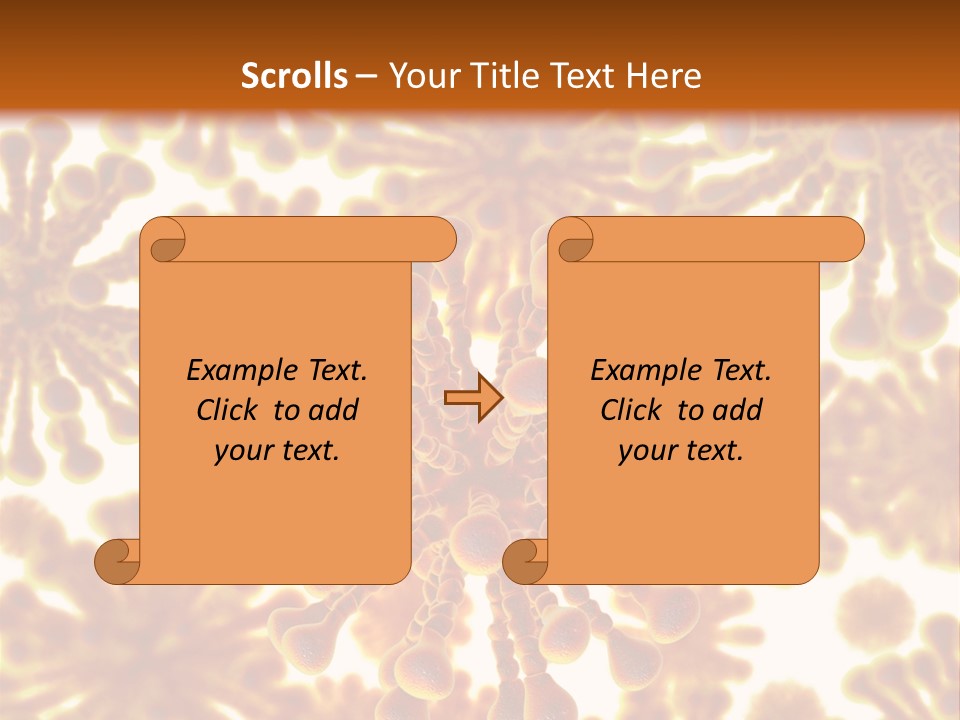 Biology Experiment Virus PowerPoint Template