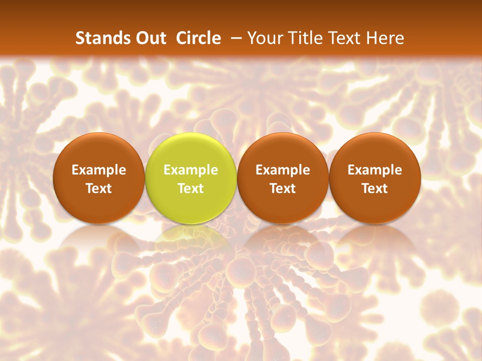 Biology Experiment Virus PowerPoint Template