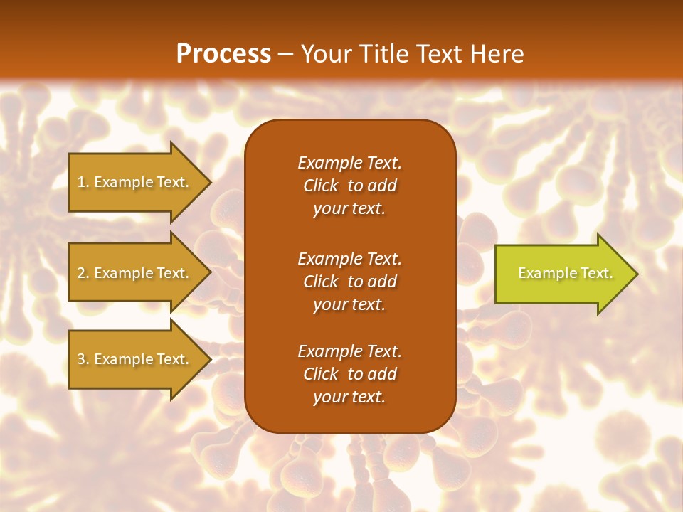 Biology Experiment Virus PowerPoint Template
