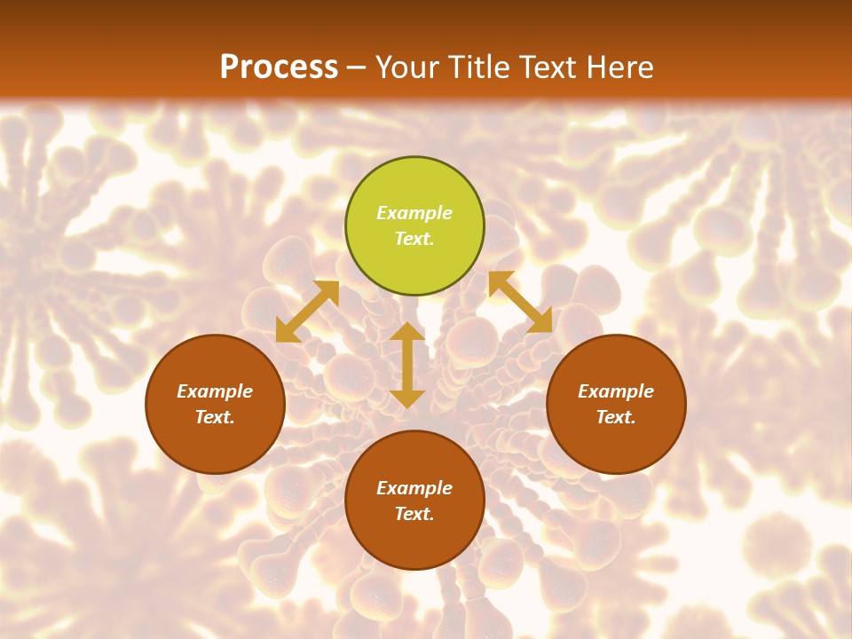 Biology Experiment Virus PowerPoint Template