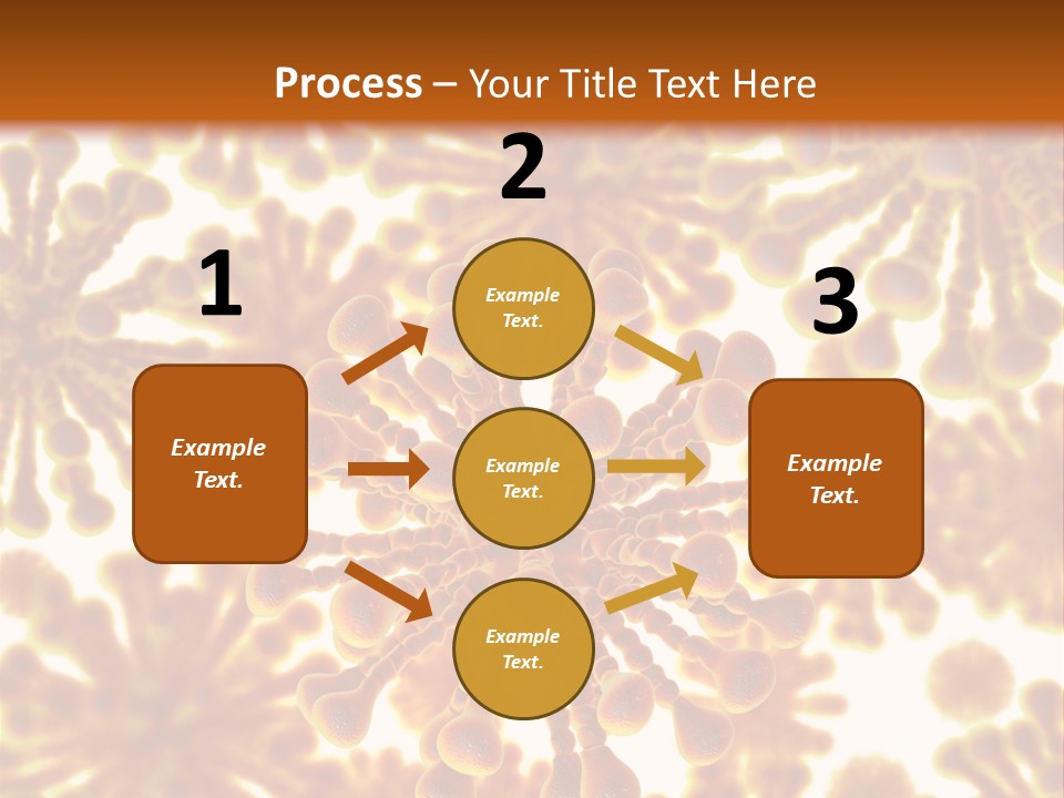 Biology Experiment Virus PowerPoint Template