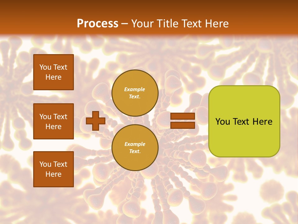 Biology Experiment Virus PowerPoint Template