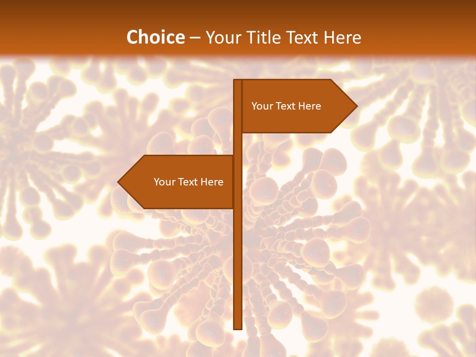 Biology Experiment Virus PowerPoint Template