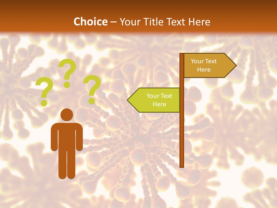 Biology Experiment Virus PowerPoint Template
