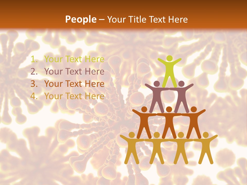 Biology Experiment Virus PowerPoint Template