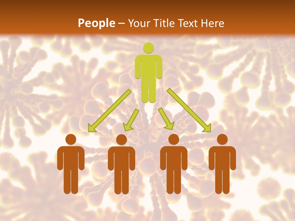 Biology Experiment Virus PowerPoint Template