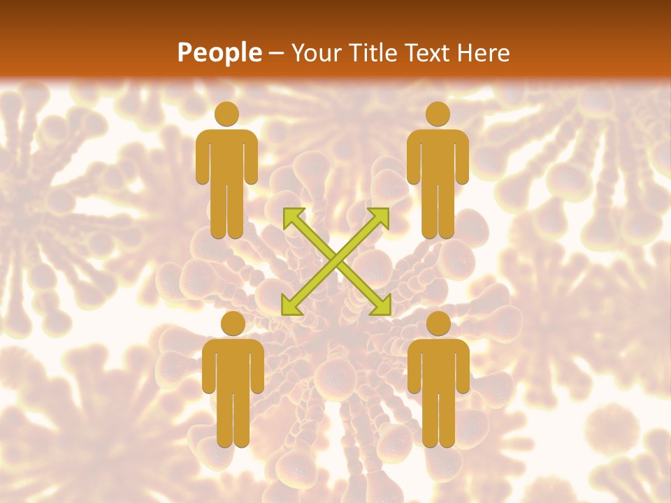 Biology Experiment Virus PowerPoint Template