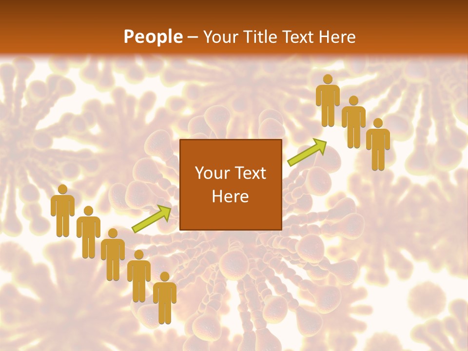 Biology Experiment Virus PowerPoint Template