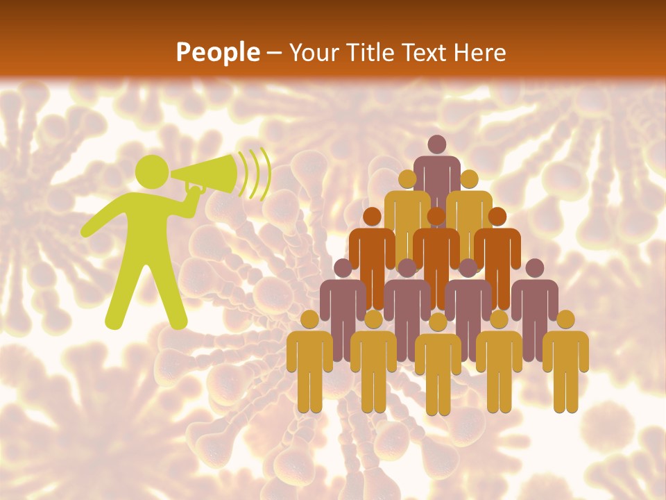 Biology Experiment Virus PowerPoint Template