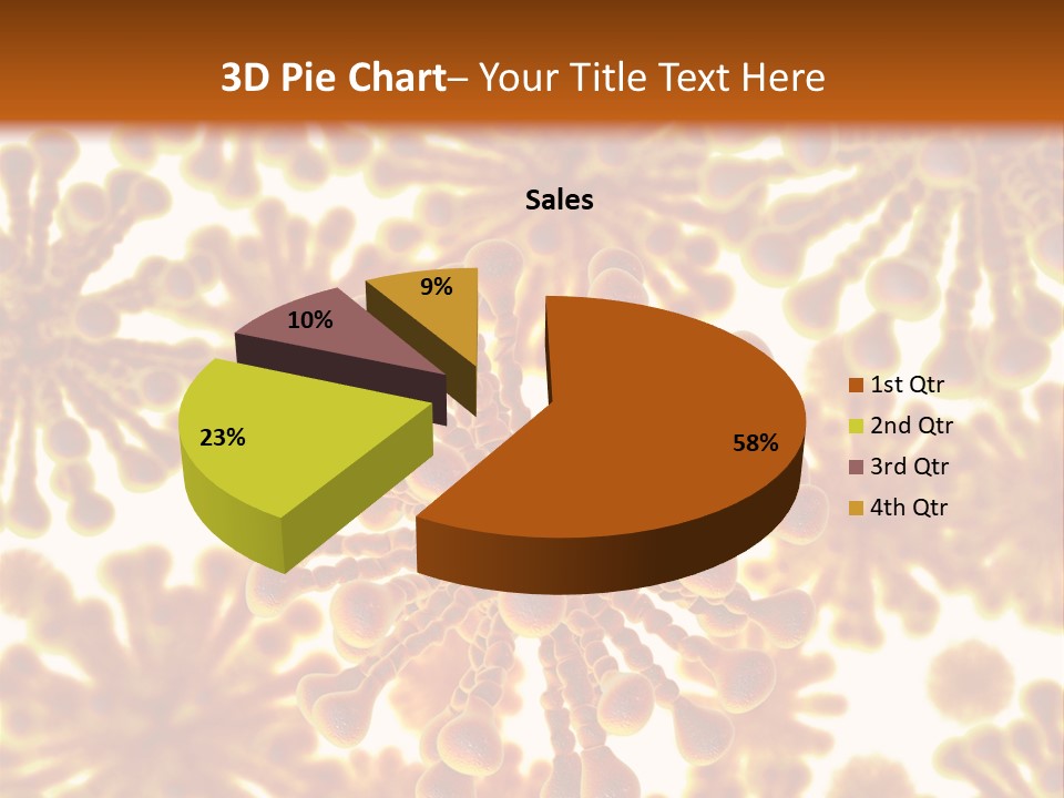 Biology Experiment Virus PowerPoint Template