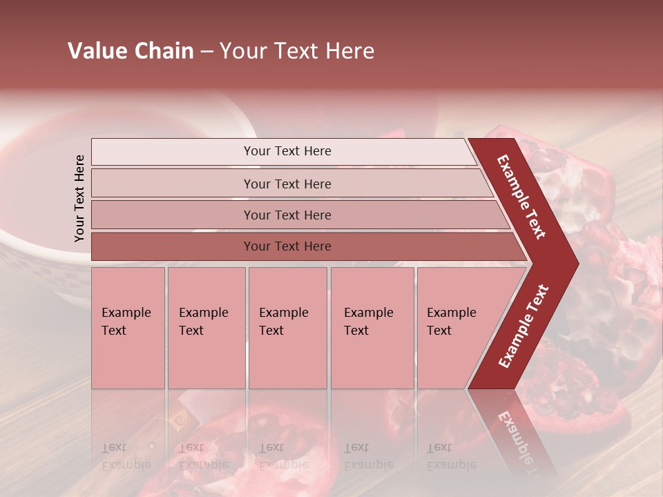 Juice White Cutting PowerPoint Template