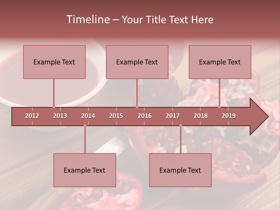 Juice White Cutting PowerPoint Template