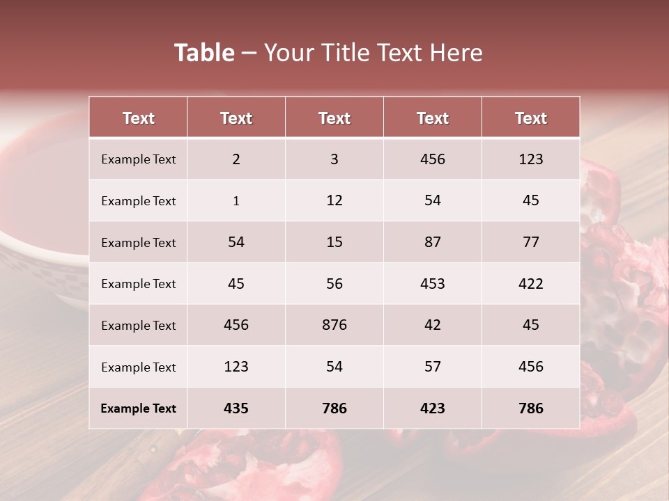 Juice White Cutting PowerPoint Template
