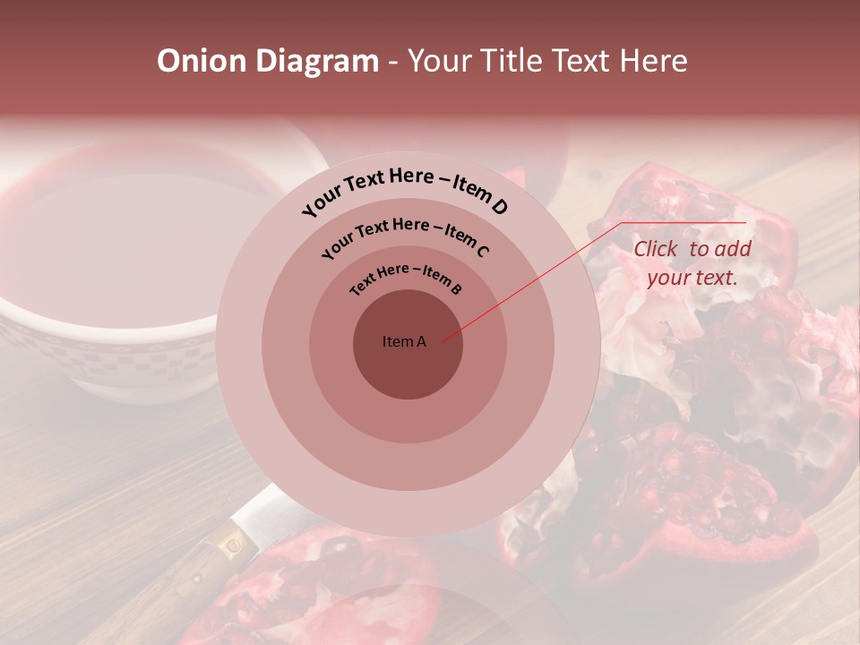 Juice White Cutting PowerPoint Template