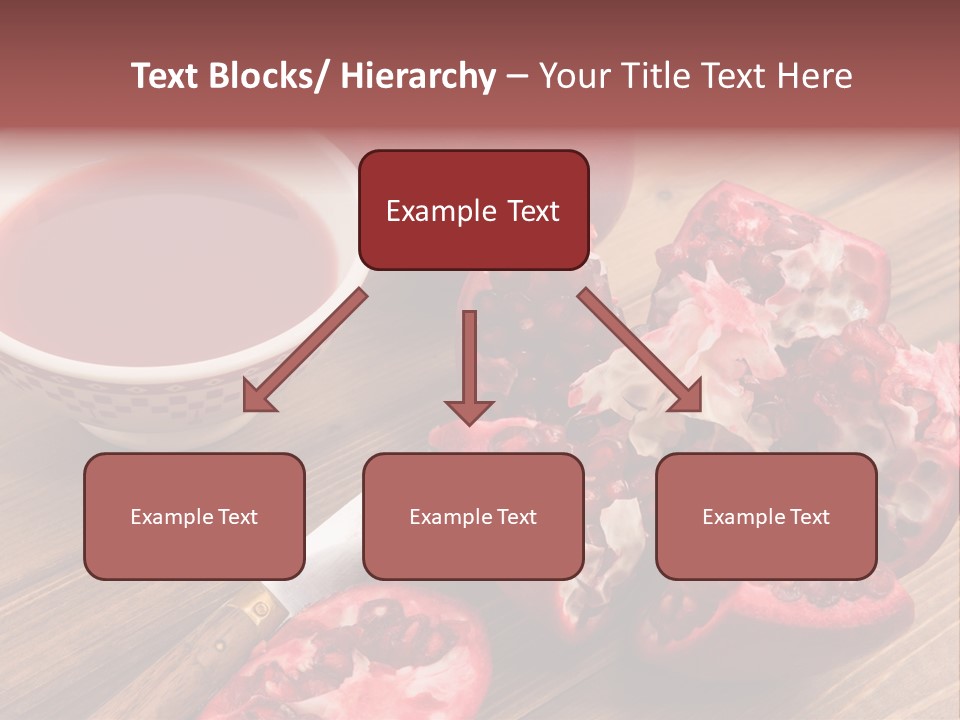 Juice White Cutting PowerPoint Template