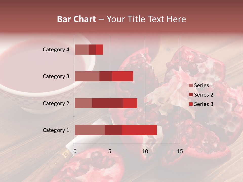 Juice White Cutting PowerPoint Template