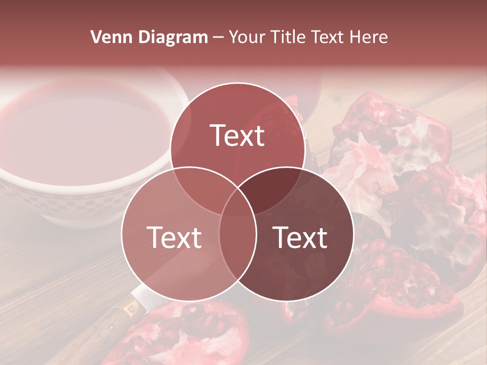 Juice White Cutting PowerPoint Template