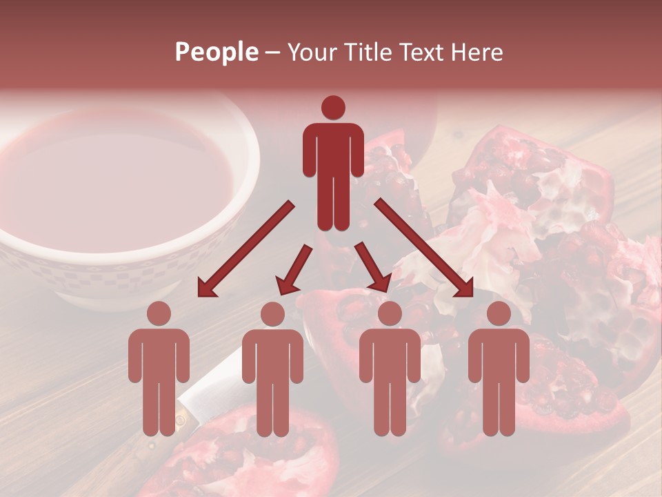 Juice White Cutting PowerPoint Template