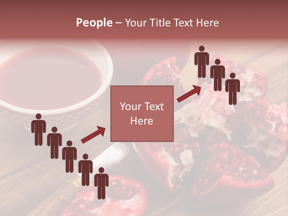 Juice White Cutting PowerPoint Template