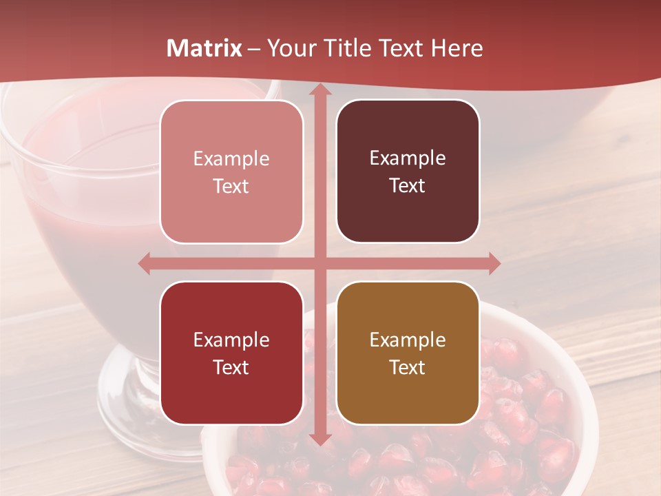 Cutting Exotic Superfruit PowerPoint Template