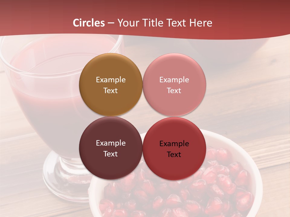 Cutting Exotic Superfruit PowerPoint Template