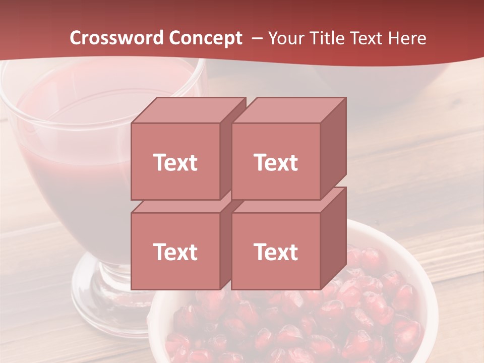 Cutting Exotic Superfruit PowerPoint Template