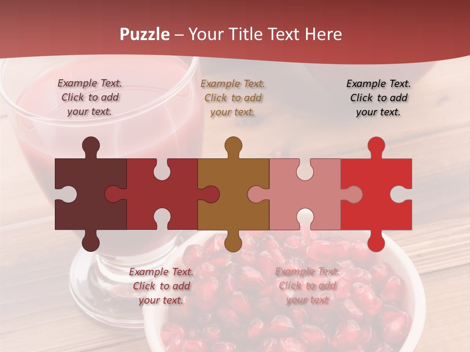 Cutting Exotic Superfruit PowerPoint Template