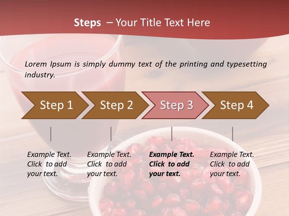 Cutting Exotic Superfruit PowerPoint Template