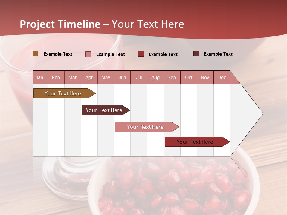 Cutting Exotic Superfruit PowerPoint Template