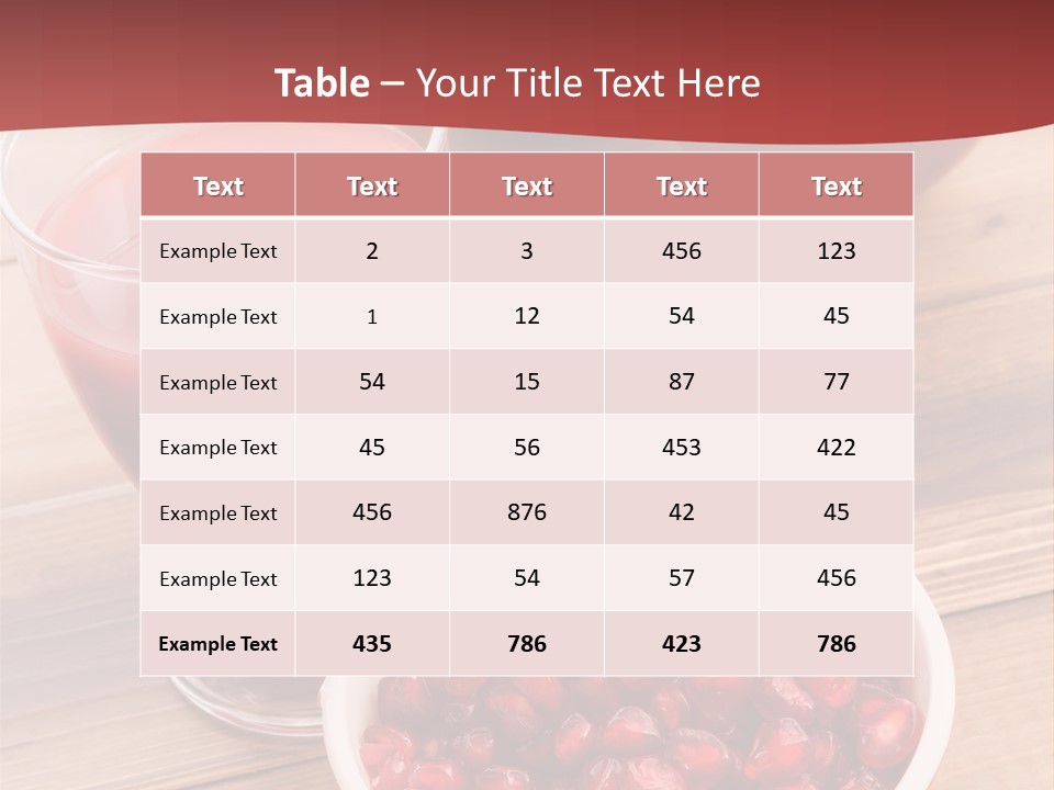 Cutting Exotic Superfruit PowerPoint Template