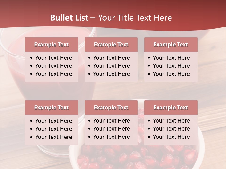 Cutting Exotic Superfruit PowerPoint Template