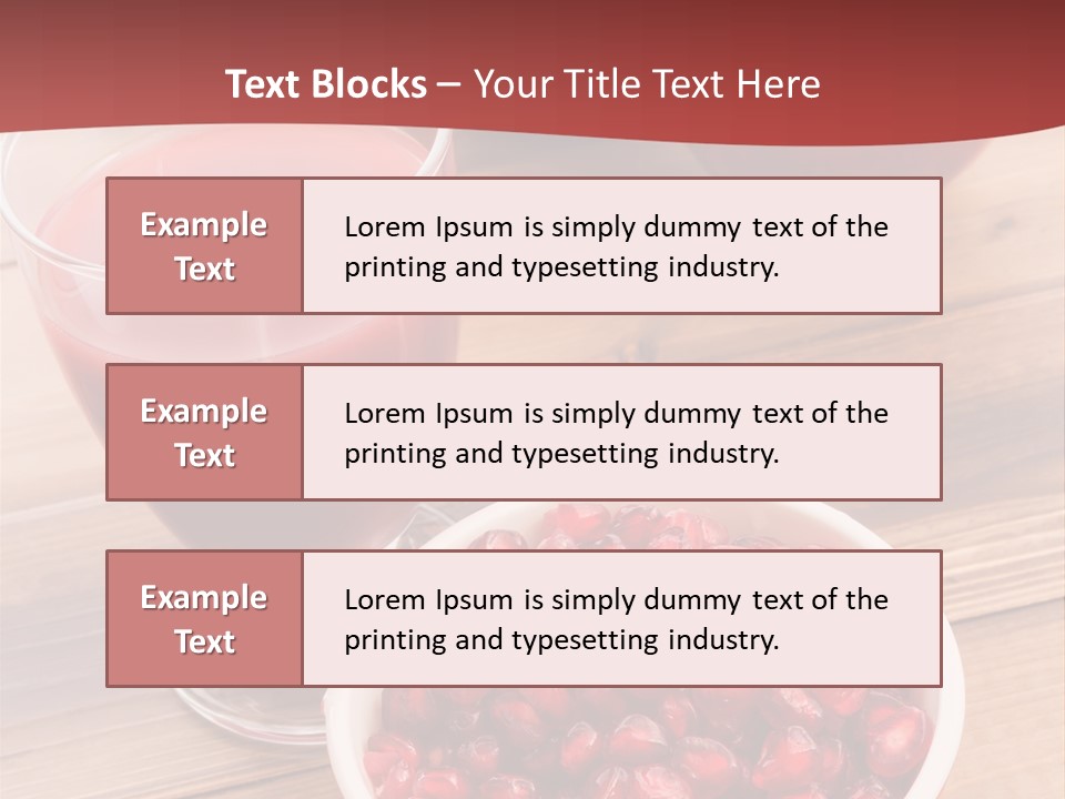 Cutting Exotic Superfruit PowerPoint Template