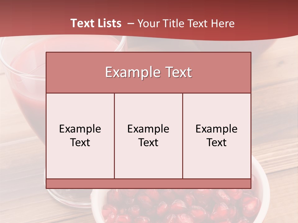 Cutting Exotic Superfruit PowerPoint Template