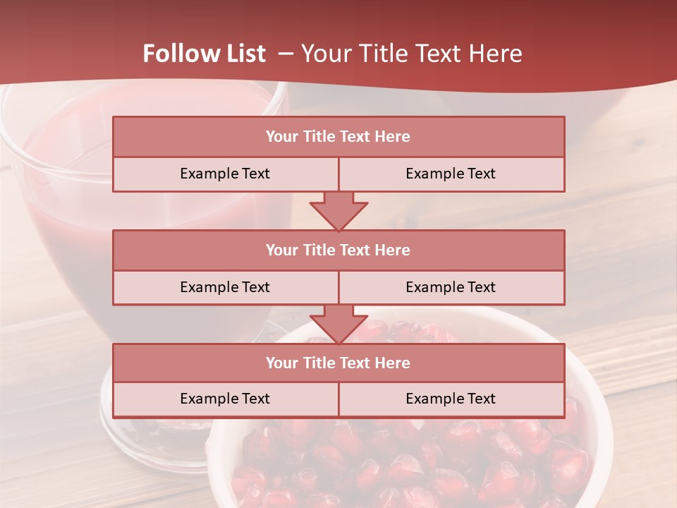 Cutting Exotic Superfruit PowerPoint Template