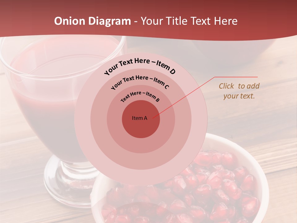 Cutting Exotic Superfruit PowerPoint Template