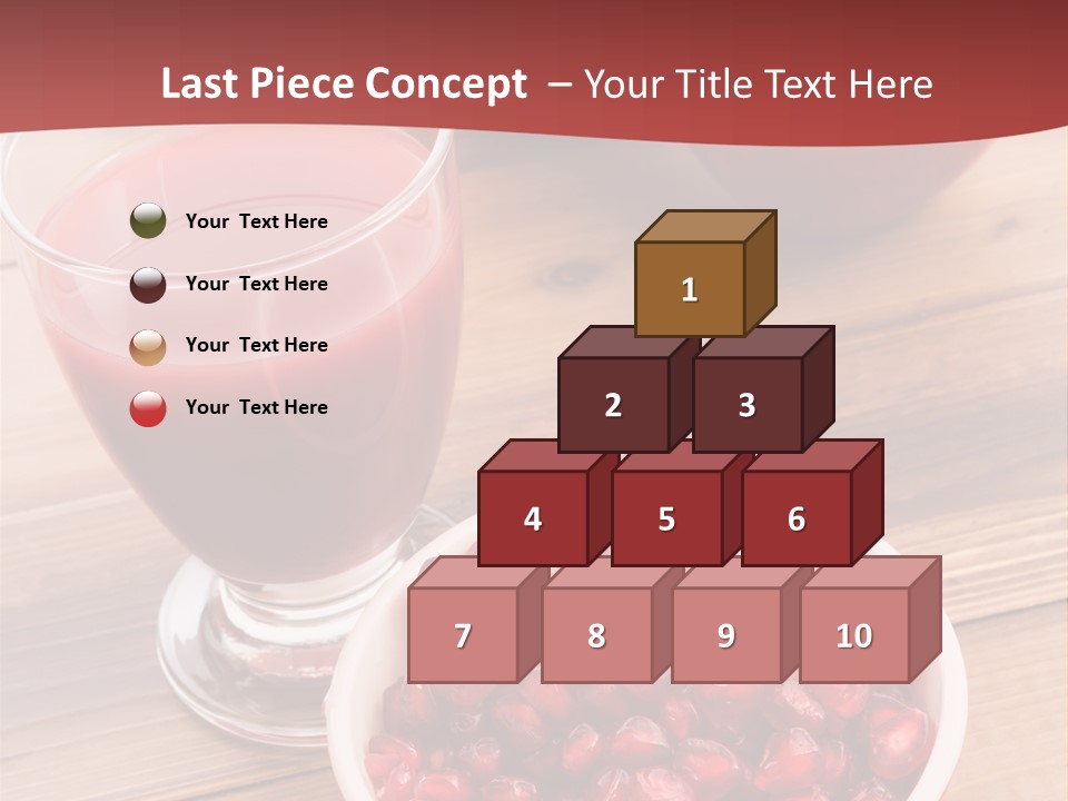 Cutting Exotic Superfruit PowerPoint Template
