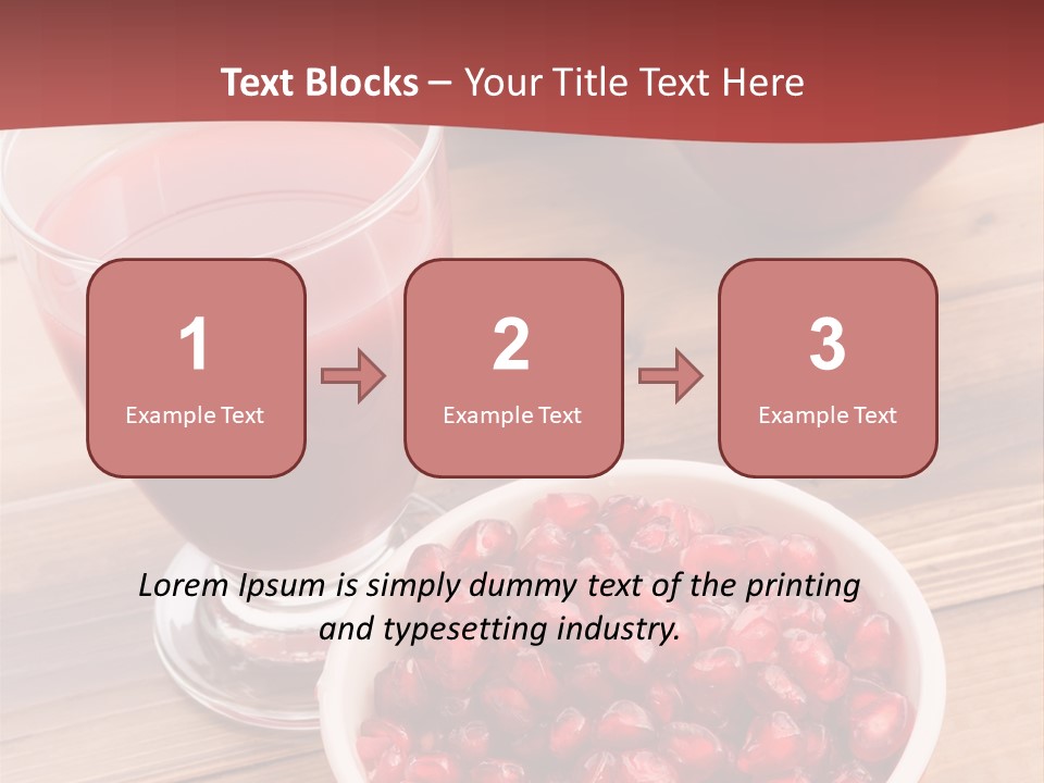 Cutting Exotic Superfruit PowerPoint Template