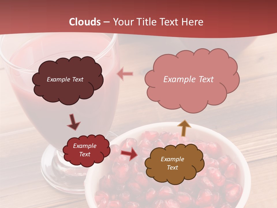 Cutting Exotic Superfruit PowerPoint Template