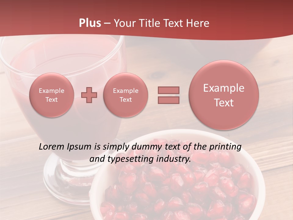 Cutting Exotic Superfruit PowerPoint Template