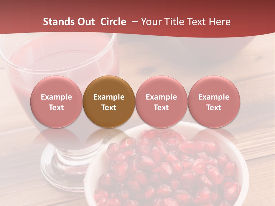 Cutting Exotic Superfruit PowerPoint Template