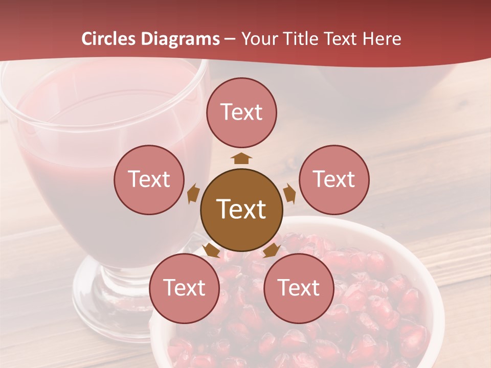 Cutting Exotic Superfruit PowerPoint Template