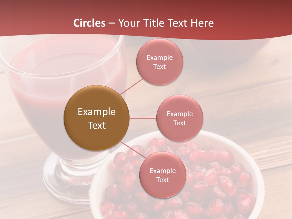 Cutting Exotic Superfruit PowerPoint Template